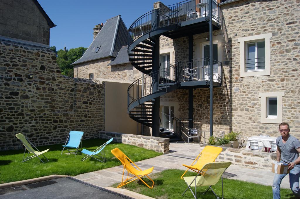 Au Fil De L'Eau - Le Bord De Rance Apartment Dinan Ngoại thất bức ảnh
